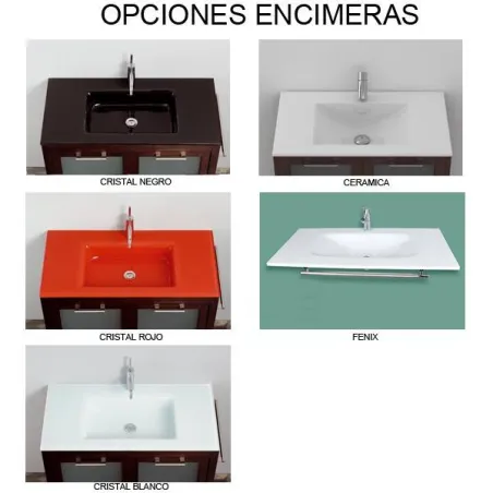 Comprar online MUEBLE DE BAÑO MODERNO UNNO 306 75 CON PATAS | Ofertas