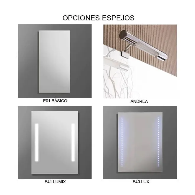 Comprar online MUEBLE DE BAÑO MODERNO UNNO 306 75 CON PATAS | Ofertas