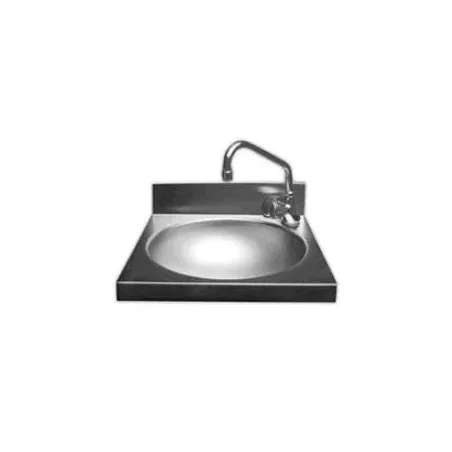LAVAMANOS CUADRADO INOX MATE
