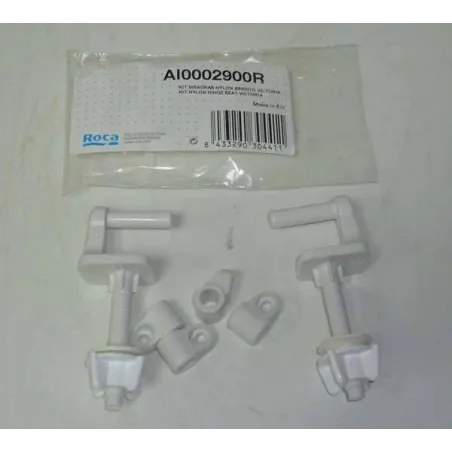 Comprar CONJUNTO BISAGRAS PARA ASIENTO INODORO VICTORIA ROCA