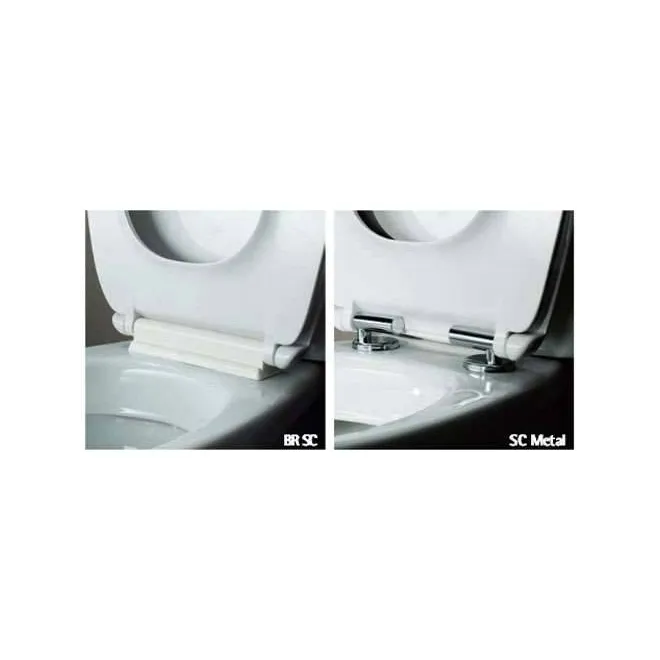 ASIENTO Y TAPA INODORO  WC REINA SILENT CLOSE