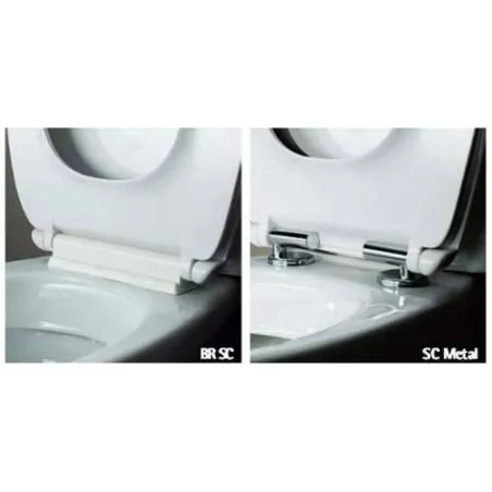 ASIENTO Y TAPA INODORO  WC REINA SILENT CLOSE