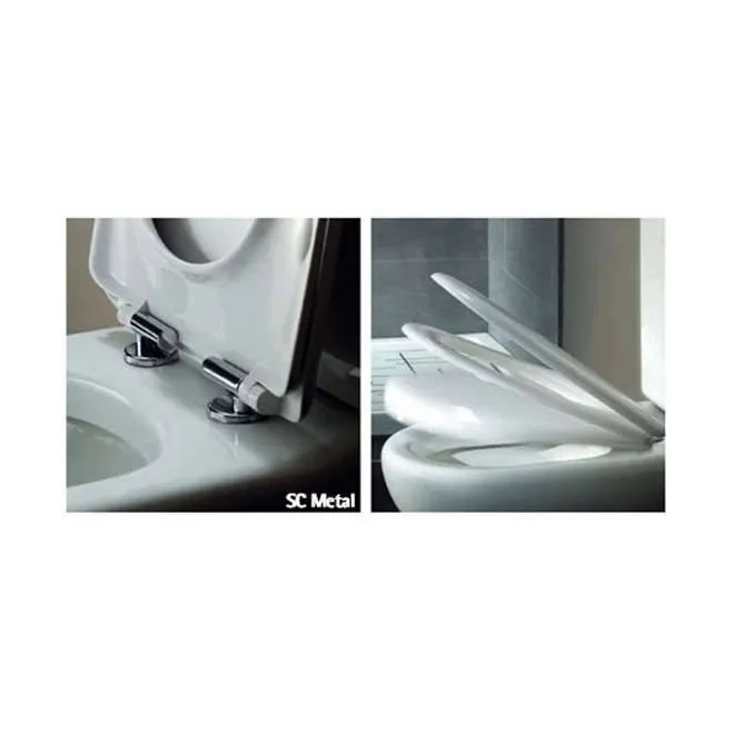 ASIENTO Y TAPA INODORO WC LUNA SILENT CLOSE