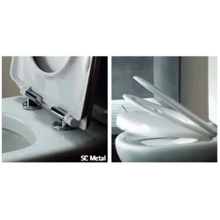 ASIENTO Y TAPA INODORO WC LUNA SILENT CLOSE