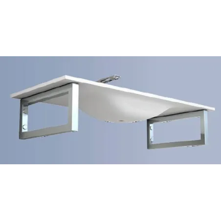 SOPORTE PARA LAVABO SUSPENDIDO ALUMINIO SORIA