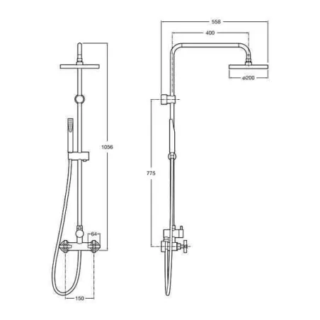 Comprar Online COLUMNA DUCHA LOFT ROCA | Precios y ofertas
