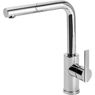 MONOMANDO FREGADERO VERTICAL CON DUCHA EXTRAIBLE LEX TRES 29 CM