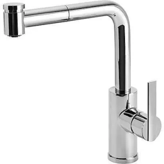 MONOMANDO FREGADERO VERTICAL CON DUCHA EXTRAIBLE 2 FUNCIONES LEX TRES 29 CM