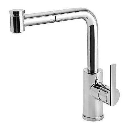 MONOMANDO FREGADERO VERTICAL CON DUCHA EXTRAIBLE 2 FUNCIONES LEX TRES 29 CM