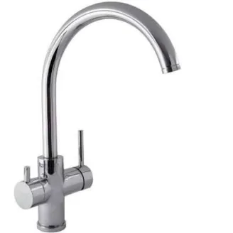 MONOMANDO FREGADERO VERTICAL DOBLE FUNCION ECOSMOSIS TRES 38 CM