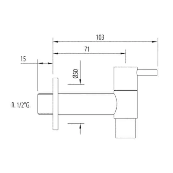GRIFO JARDIN CON AIREADOR TRES