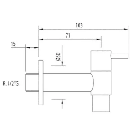 GRIFO JARDIN CON AIREADOR TRES