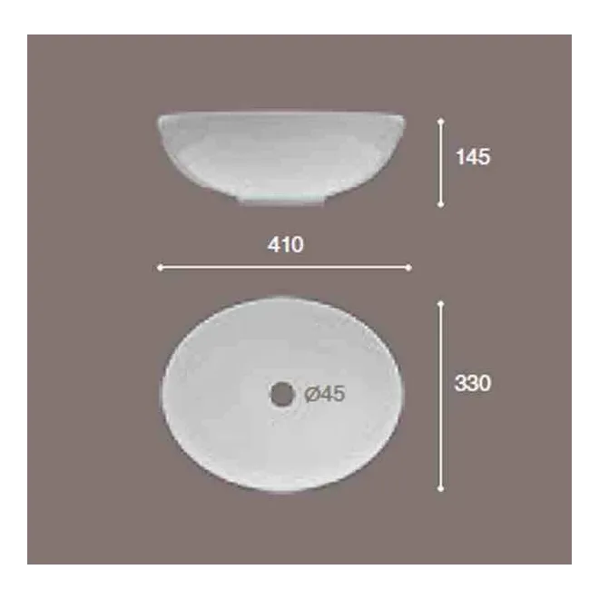 LAVABO OVAL