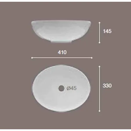 LAVABO OVAL