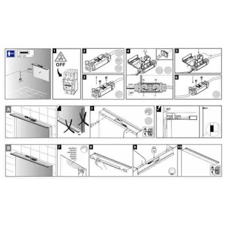 APLIQUE BAÑO LED DELIGHT 80cm