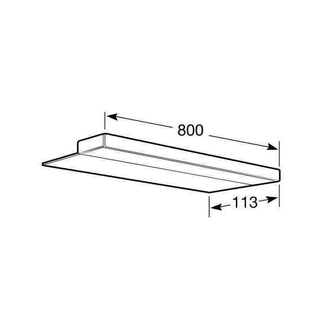 APLIQUE BAÑO LED DELIGHT 80cm