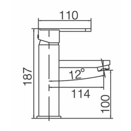 GRIFO DE LAVABO IMEX ROMA