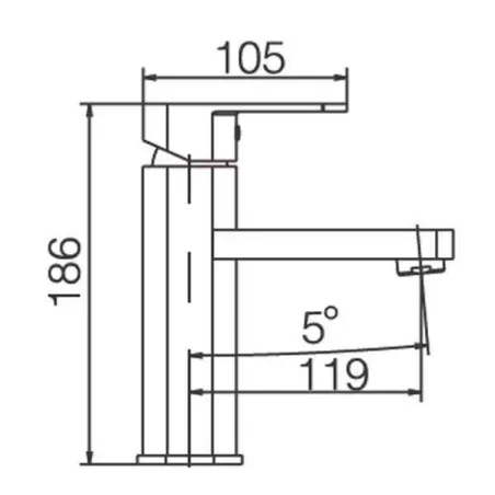 GRIFO DE LAVABO IMEX LIVERPOOL
