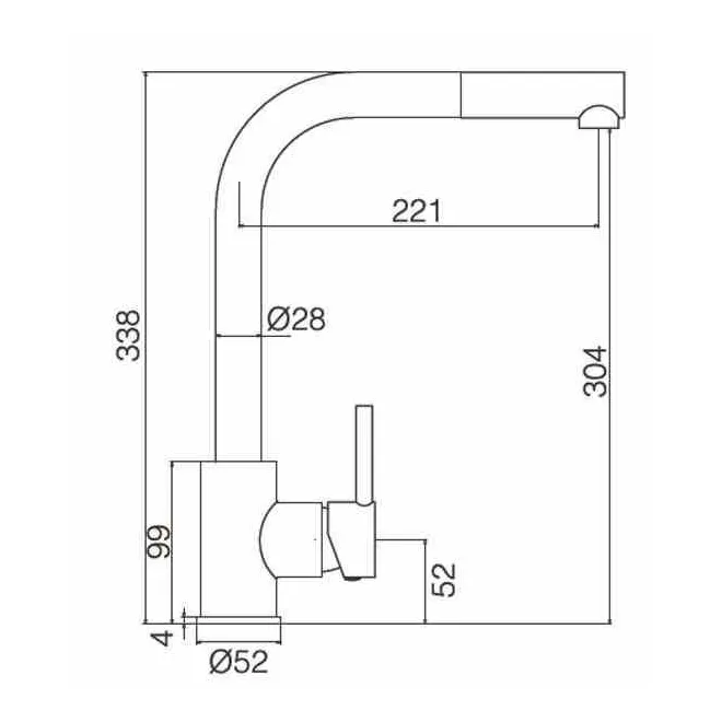 GRIFERIA COCINA MALTA