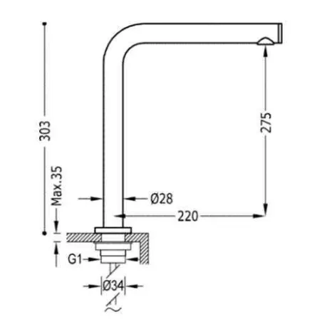 GRIFO LAVABO ELECTRONICO TOUCH TRESTRONIC TRES | Precios