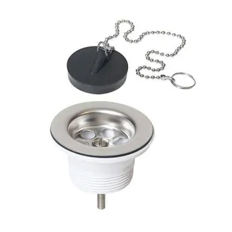 VALVULA PARA LAVABO CON TAPON