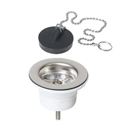 VALVULA PARA LAVABO CON TAPON