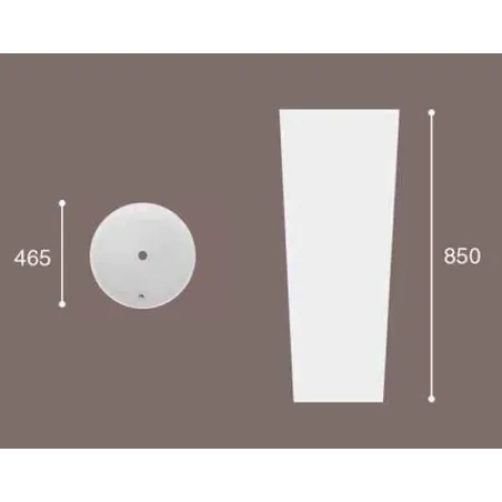 LAVABO SOLID SURFACE ASMARA