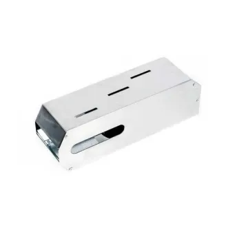 PORTARROLLOS TRIPLE ACERO INOXIDABLE SATINADO