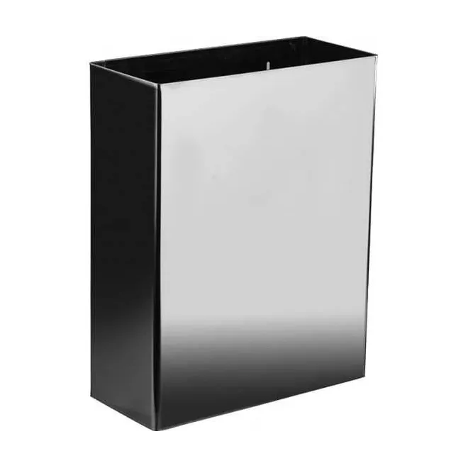 PAPELERA DE PARED RECTANGULAR ACERO INOXIDABLE SATINADFO