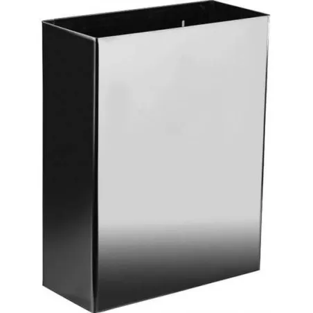 PAPELERA DE PARED RECTANGULAR ACERO INOXIDABLE SATINADFO