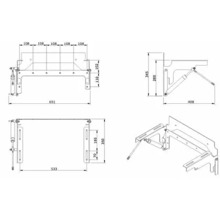 FIJACION NEUMATICA LAVABO 65