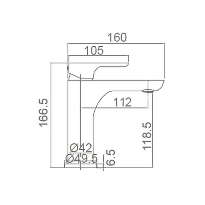 GRIFO DE LAVABO IMEX NASSAU