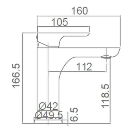 GRIFO DE LAVABO IMEX NASSAU