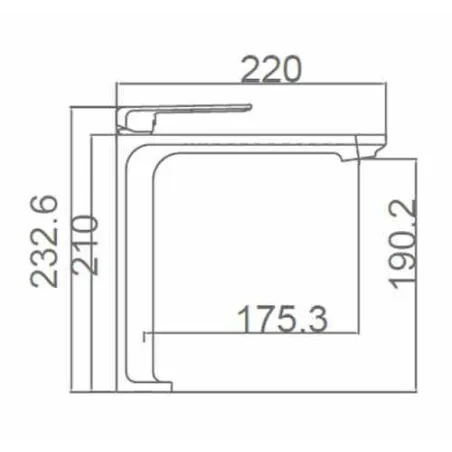 GRIFO DE LAVABO ALTO IMEX FIYI