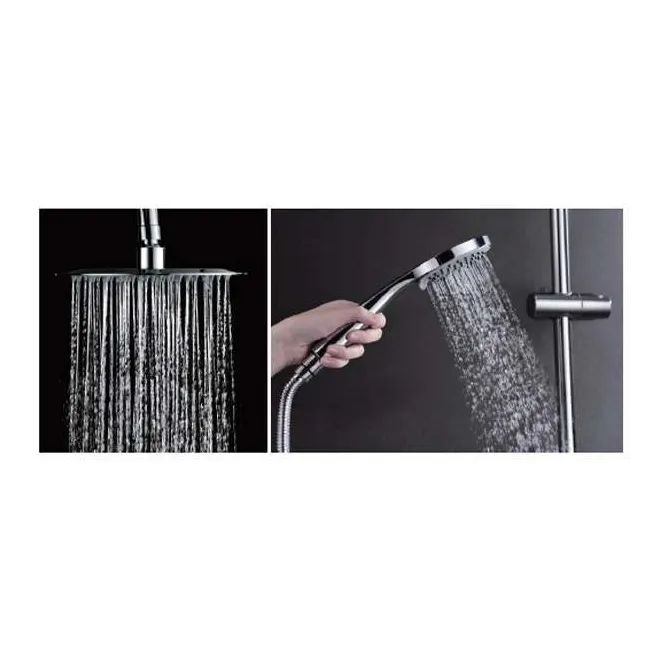 CONJUNTO DUCHA TERMOSTATICO CRETA