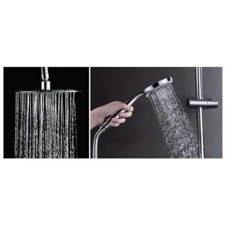 CONJUNTO DUCHA TERMOSTATICO CRETA