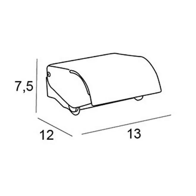 PORTARROLLOS 1500 BASSIC ADHESIVO