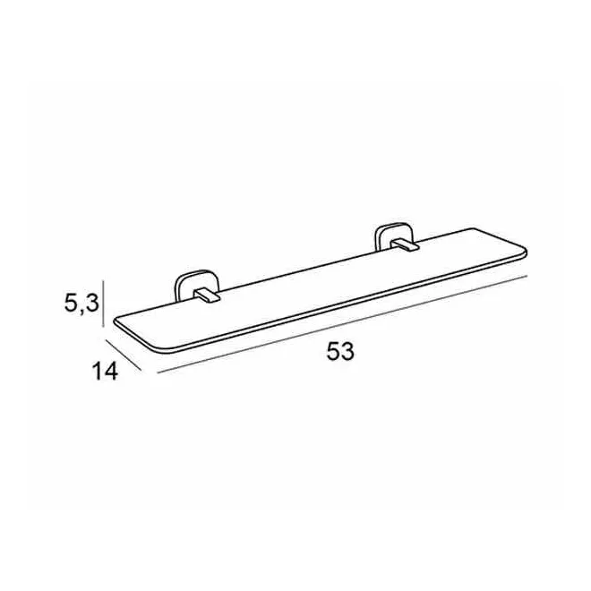 REPISA PARED 1500 BASSIC ADHESIVO