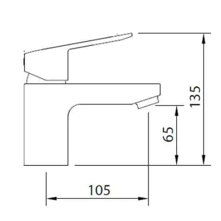 MONOMANDO LAVABO SAMOS