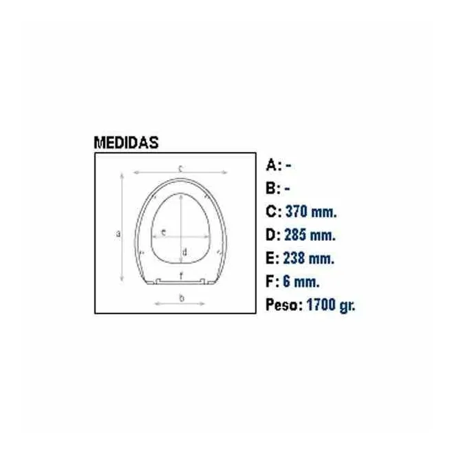 ASIENTO Y TAPA INODORO WC FLORIT WOODLINE