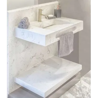 ENCIMERA DE BAÑO PIEDRA NATURAL A MEDIDA NUVE CON FALDON