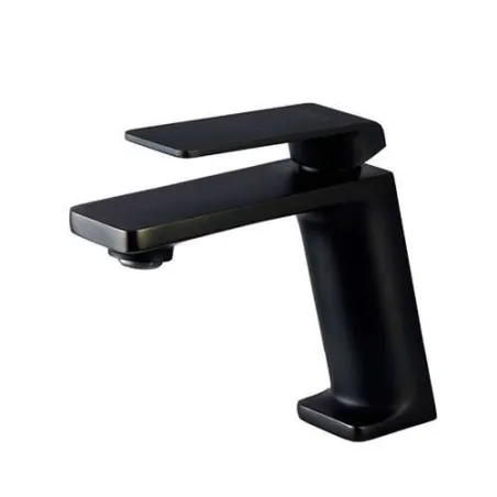 GRIFO DE LAVABO IMEX FIYI NEGRO