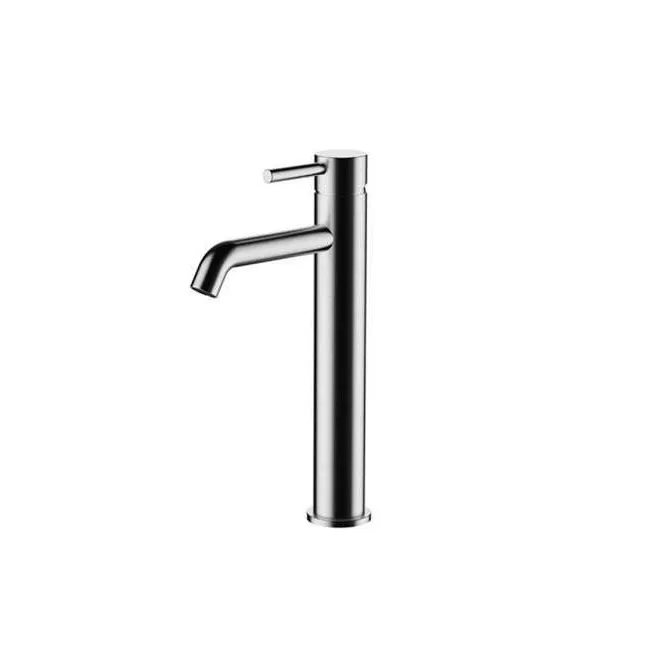 MONOMANDO ALTO LAVABO ATHENAS ACERO PULIDO