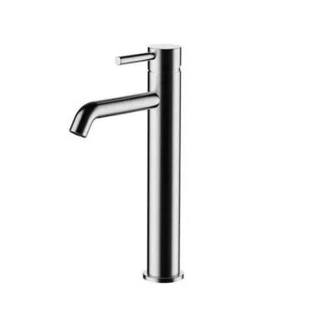 MONOMANDO ALTO LAVABO ATHENAS ACERO PULIDO