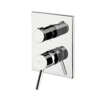 MONOMANDO BAÑO DUCHA EMPOTRAR BOX 3-4 VIAS TREVI