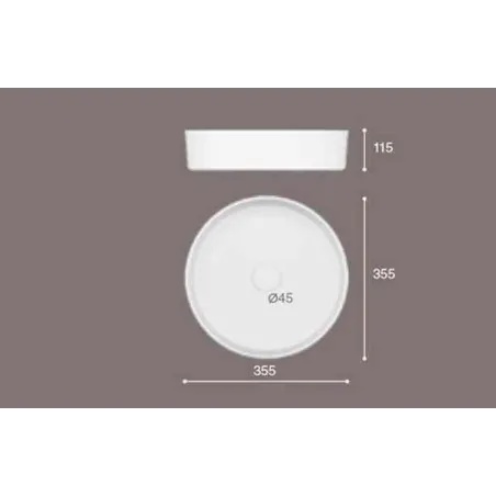 LAVABO SOBREENCIMERA OSIRIS BRILLO