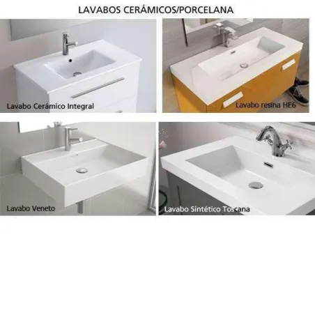 MUEBLE BAÑO MONTERREY 2 CAJONES 80 CM