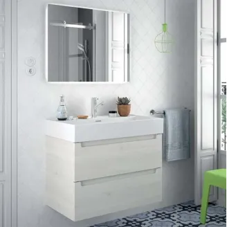 MUEBLE BAÑO MONTERREY 2 CAJONES 80 CM