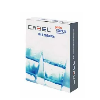 KIT CARTUCHOS OSMOSIS GENIUS COMPACTA CABEL