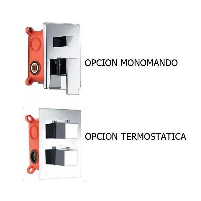 CONJUNTO DE DUCHA EMPOTRADO 4 VIAS SUMATRA